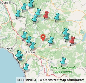 Mappa Strada Provinciale 19 Moliternese, 85031 Lauria PZ, Italia (20.646)