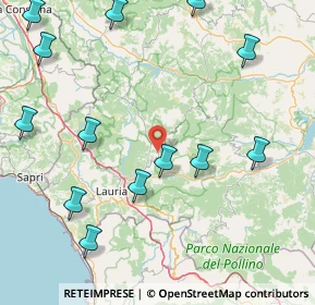 Mappa Strada Provinciale 19 Moliternese, 85031 Lauria PZ, Italia (22.91462)