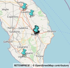 Mappa Piazza Francesca Capece, 73024 Maglie LE, Italia (6.4)