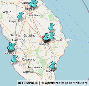 Mappa Piazza Francesca Capece, 73024 Maglie LE, Italia (17.03056)