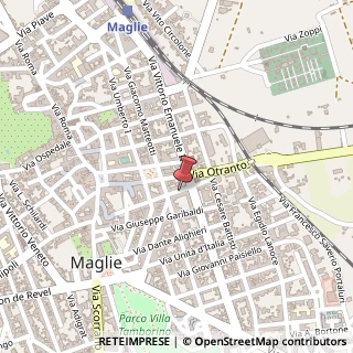 Mappa Via Indipendenza, 58, 73024 Maglie, Lecce (Puglia)