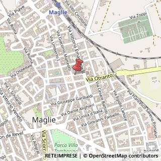 Mappa Via Conciliazione, 6, 73024 Maglie, Lecce (Puglia)