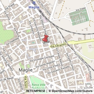 Mappa Piazza Francesca Capece, 11, 73024 Maglie, Lecce (Puglia)