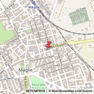 Mappa Via Indipendenza, 43, 73024 Maglie, Lecce (Puglia)