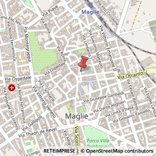 Mappa Piazza Aldo Moro, 29, 73024 Maglie, Lecce (Puglia)