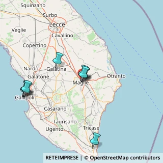 Mappa Via Otranto, 73024 Maglie LE, Italia (27.10182)