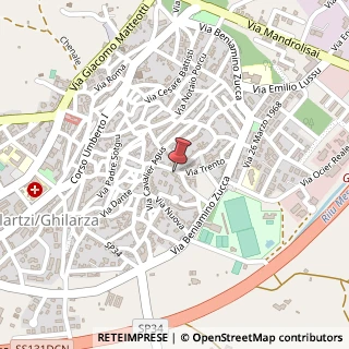 Mappa Via Gorizia, 14, 09074 Ghilarza, Oristano (Sardegna)