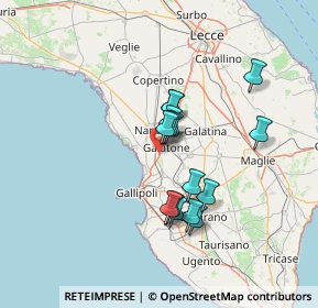 Mappa SS101, 73044 Galatone LE, Italia (11.79)