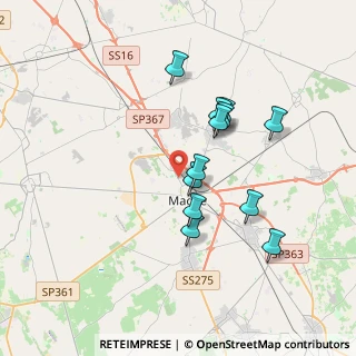 Mappa Via Lecce, 73024 Maglie LE, Italia (3.43583)