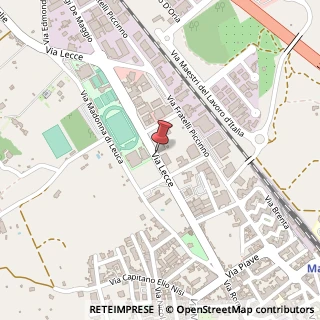 Mappa Via Lecce, 20, 73024 Maglie, Lecce (Puglia)
