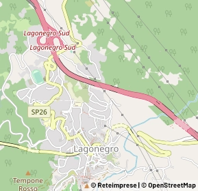 Mappa Via Francesco Saverio Nitti, 85042 Lagonegro PZ, Italia (0.457)