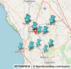 Mappa Contrada Vorelle, 73044 Galatone LE, Italia (6.5695)