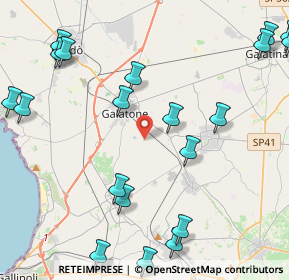 Mappa Contrada Vorelle, 73044 Galatone LE, Italia (6.179)