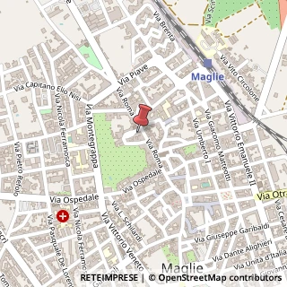 Mappa Piazza Madonna Grazie, 1, 73024 Maglie, Lecce (Puglia)