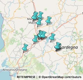 Mappa Via Emilio Lussu, 09074 Ghilarza OR, Italia (10.55267)