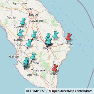 Mappa , 73024 Maglie LE, Italia (14.83)