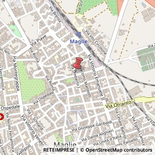 Mappa Via Umberto I, 64, 73024 Maglie, Lecce (Puglia)