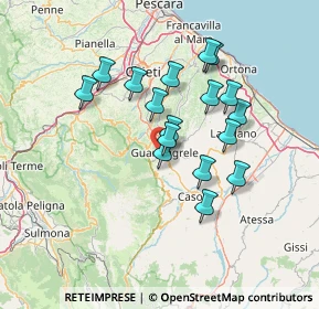 Mappa Via Vallo di Sotto, 66016 Guardiagrele CH, Italia (12.49235)