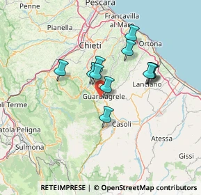 Mappa Via Vallo di Sotto, 66016 Guardiagrele CH, Italia (11.15818)