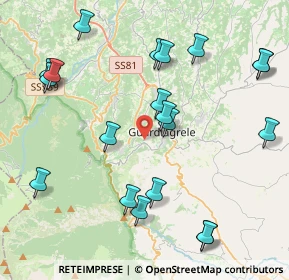 Mappa Via Vallo di Sotto, 66016 Guardiagrele CH, Italia (5.0005)