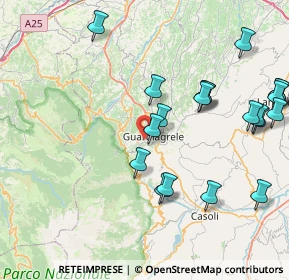 Mappa Via Vallo di Sotto, 66016 Guardiagrele CH, Italia (9.687)