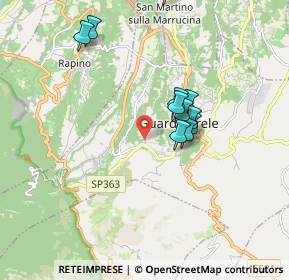 Mappa Via Vallo di Sotto, 66016 Guardiagrele CH, Italia (1.67545)