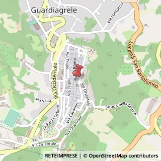 Mappa Via Roma, 111, 66016 Guardiagrele, Chieti (Abruzzo)