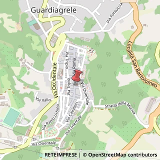 Mappa Via roma 140, 66016 Guardiagrele, Chieti (Abruzzo)