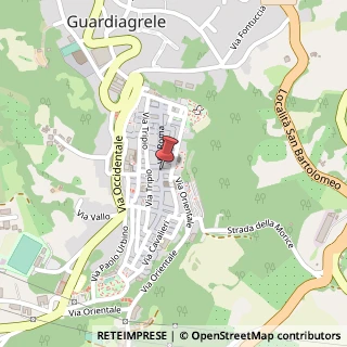 Mappa Via Roma, 109, 66016 Guardiagrele, Chieti (Abruzzo)