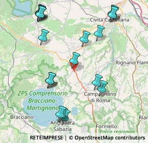 Mappa Via Monte Pogliano, 01030 Monterosi VT, Italia (10.187)