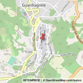 Mappa Via Tripio, 124, 66016 Guardiagrele, Chieti (Abruzzo)