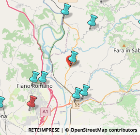 Mappa SR 313, 02034 Montopoli di Sabina RI, Italia (5.72)