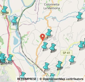 Mappa SR 313, 02034 Montopoli di Sabina RI, Italia (3.354)