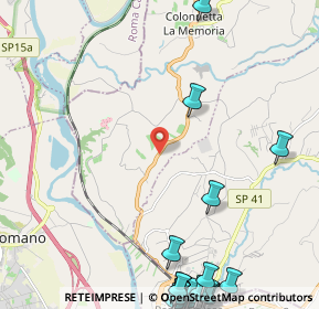 Mappa SR 313, 02034 Montopoli di Sabina RI, Italia (3.719)