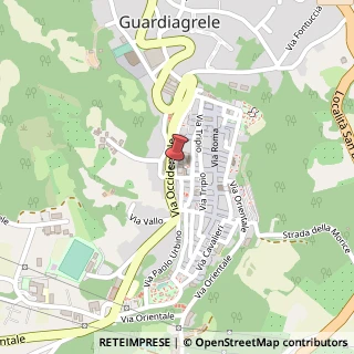 Mappa Via Occidentale, 1, 66016 Guardiagrele, Chieti (Abruzzo)