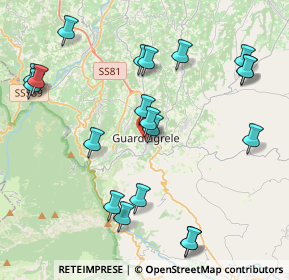 Mappa Via Cappuccini, 66016 Guardiagrele CH, Italia (4.89)