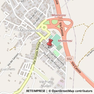 Mappa Via J. Kennedy, 11, 01030 Monterosi, Viterbo (Lazio)