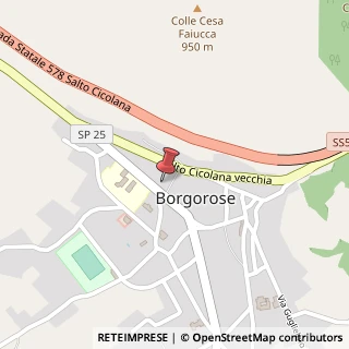 Mappa snc vl. Micangeli, Borgorose, RI 02021, 02021 Borgorose RI, Italia, 02021 Borgorose, Rieti (Lazio)