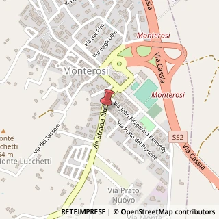 Mappa Via Strada Nuova, 28, 01030 Monterosi, Viterbo (Lazio)