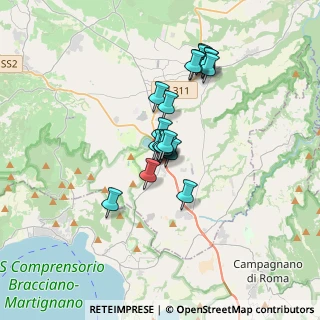 Mappa Via Caduti di tutte le guerre, 01030 Monterosi VT, Italia (2.5975)