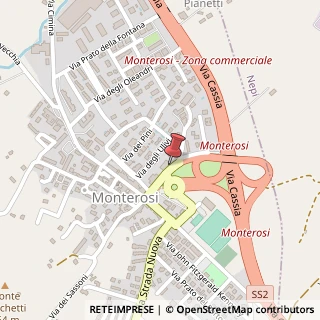 Mappa Via Caduti di tutte le guerre, 1, 01030 Monterosi, Viterbo (Lazio)