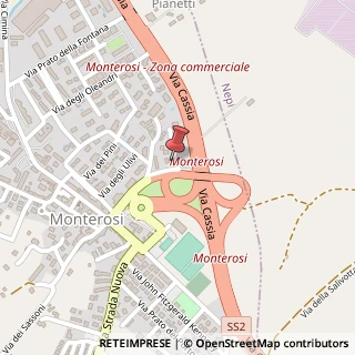 Mappa Via Dei Tigli, 6, 01030 Monterosi, Viterbo (Lazio)