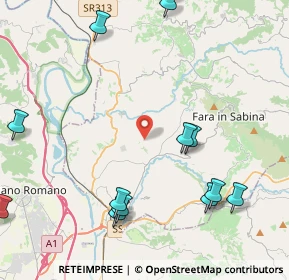 Mappa Via Degli Aceri, 02032 Fara in Sabina RI, Italia (5.94929)