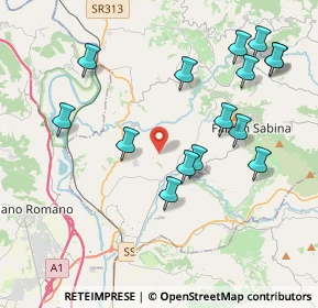 Mappa Via Degli Aceri, 02032 Fara in Sabina RI, Italia (4.48333)