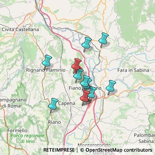 Mappa 00060 Civitella San Paolo RM, Italia (5.94667)