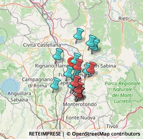 Mappa 00060 Civitella San Paolo RM, Italia (10.2385)