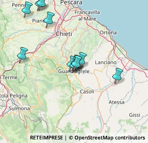 Mappa Via San Giovanni, 66016 Guardiagrele CH, Italia (15.09091)