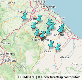 Mappa Via San Giovanni, 66016 Guardiagrele CH, Italia (10.17615)