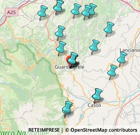 Mappa Via San Giovanni, 66016 Guardiagrele CH, Italia (8.351)