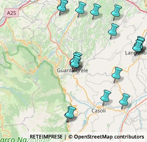 Mappa Via S. Chiara, 66016 Guardiagrele CH, Italia (10.248)